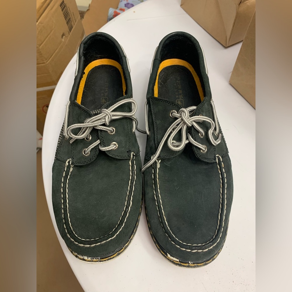 Men’s Sherry’s Topsiders.  Navy size 13 M